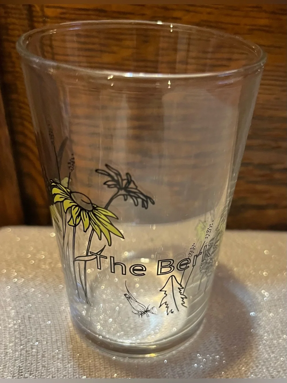 The Berkshires Seasons Glasses Set of Four 7oz Made In USA Mass MoCA NIB